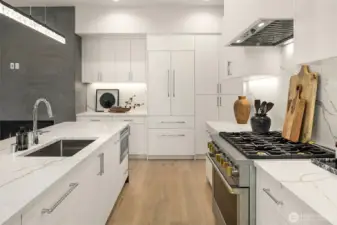 Interior photos from Model Home #3 (270 118th Ave SE)