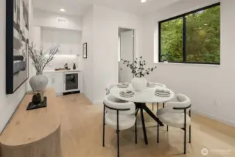 Interior photos from Model Home #3 (270 118th Ave SE)