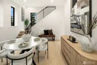 Interior photos from Model Home #3 (270 118th Ave SE)