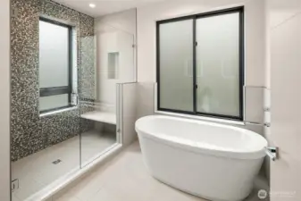 Interior photos from Model Home #3 (270 118th Ave SE)