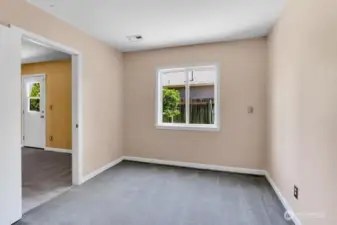 Lower level office
