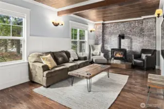 Original brick work
