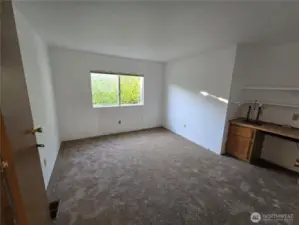 Office off dining room