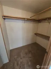 Large Walk-in-closet in Primary