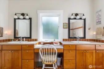 Dual Vanity Bathroom