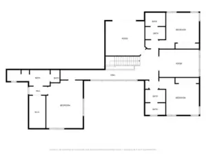 2nd Floor Upper Level Floorplan | Elevated Comfort & Versatility