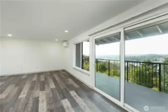 Views from Living room, dining room, and kitchen!