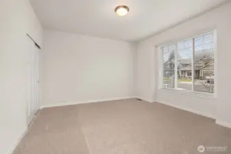 3rd bed/ office or den also includes a reach-in closet.