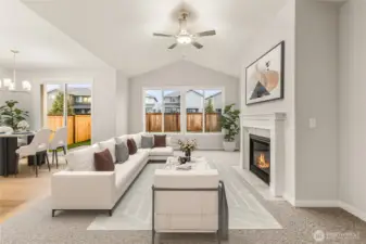 Virtually staged for illustration only.