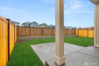 Back-yards fully fenced with 6’ cedar privacy fencing