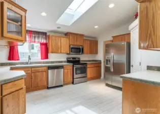 All electric kitchen