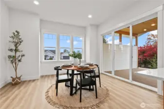 Natural light abounds!