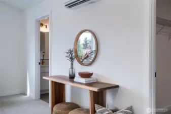 Upstairs primary bedroom - Pics are of a different 3049 plan. Features and colors may differ