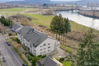 Aerial View Of Community