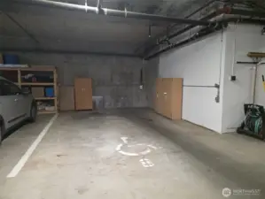 Covered Parking Stall In Garage