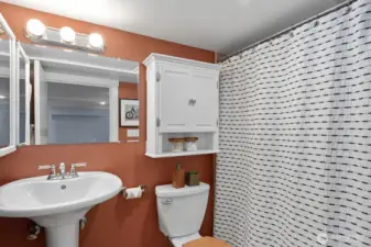 Full bathroom in ADU