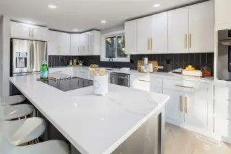 Kitchen Island area