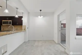 Dining area.