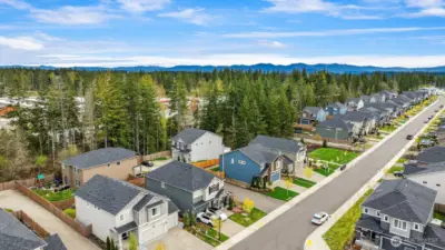 This homes has a nice quiet location within the Preston Woods Subdivision.  In this photo the home is the 2nd home in on the left with the white cars in the driveway. Off Street Parking for company.