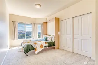 guest bedroom w murphy bed