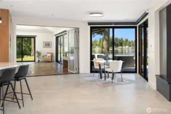 You’ll trade Breakfast at Tiffanys for this morning Breakfast nook with all the views at The Pointe at Lake Sawyer