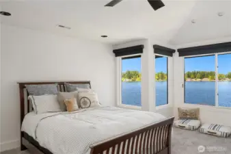 If I were a kid, I’d beg for this room. No, those windows are not photoshopped, this is your real view!