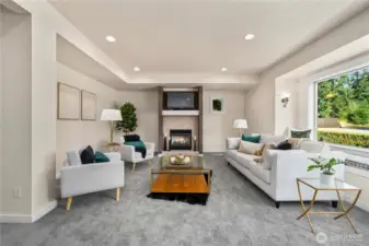 Cozy up to your fireplace during chilly PNW days!
