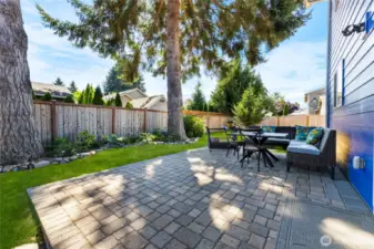 Large patio and lots of privacy