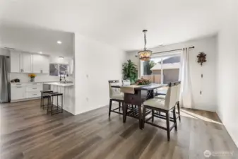 Large, formal dining could be 2nd family room, office or play area