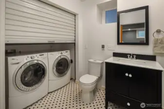 Lower level bathroom