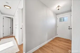 Entry and hallway