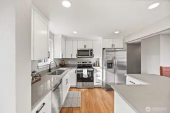 Lots of countertop space!