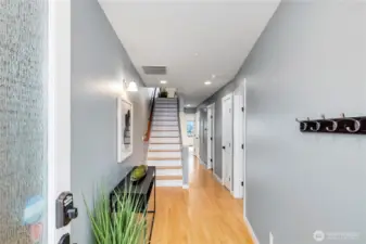Entry way on main floor