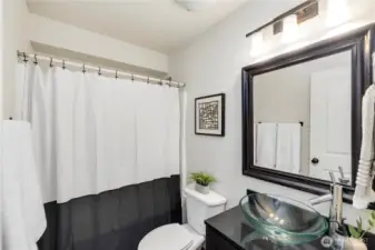 Full bathroom on main floor