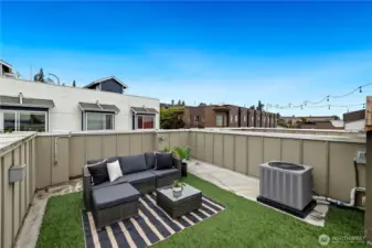 Rooftop deck