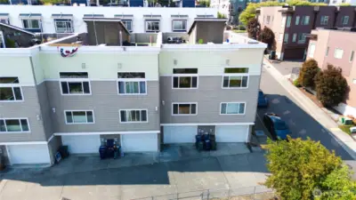 2-car tandem garage. Second door from the right.