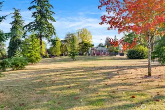 Alling Park right across the street