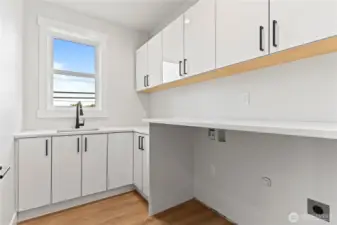 Laundry room upstairs