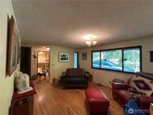 Den or casual dining area off of the entry and kitchen