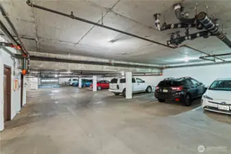 Secure parking garage