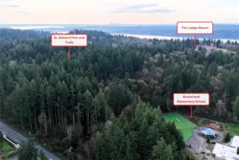Minutes to parks, trails, golf, downtown, Lake Washington, Sammamish River.