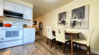 Kitchen for Unit B, currently operates as STR. Furnishings NOT included.