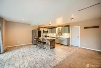 Lower level kitchen