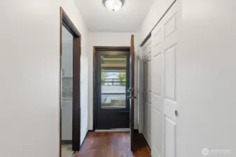 Front entry