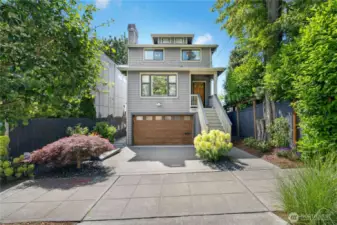 Nestled in the coveted Leschi neighborhood, just minutes from downtown but quietly set on a tree-lined street that feels a world apart