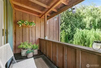 Primary bedroom deck