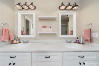 PLUS double sinks and lots of storage