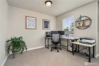 This is the space directly behind the last picture