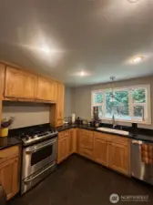 Gas Stove, SS Appliances.