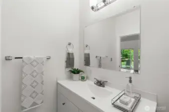 1/2 bath off main living